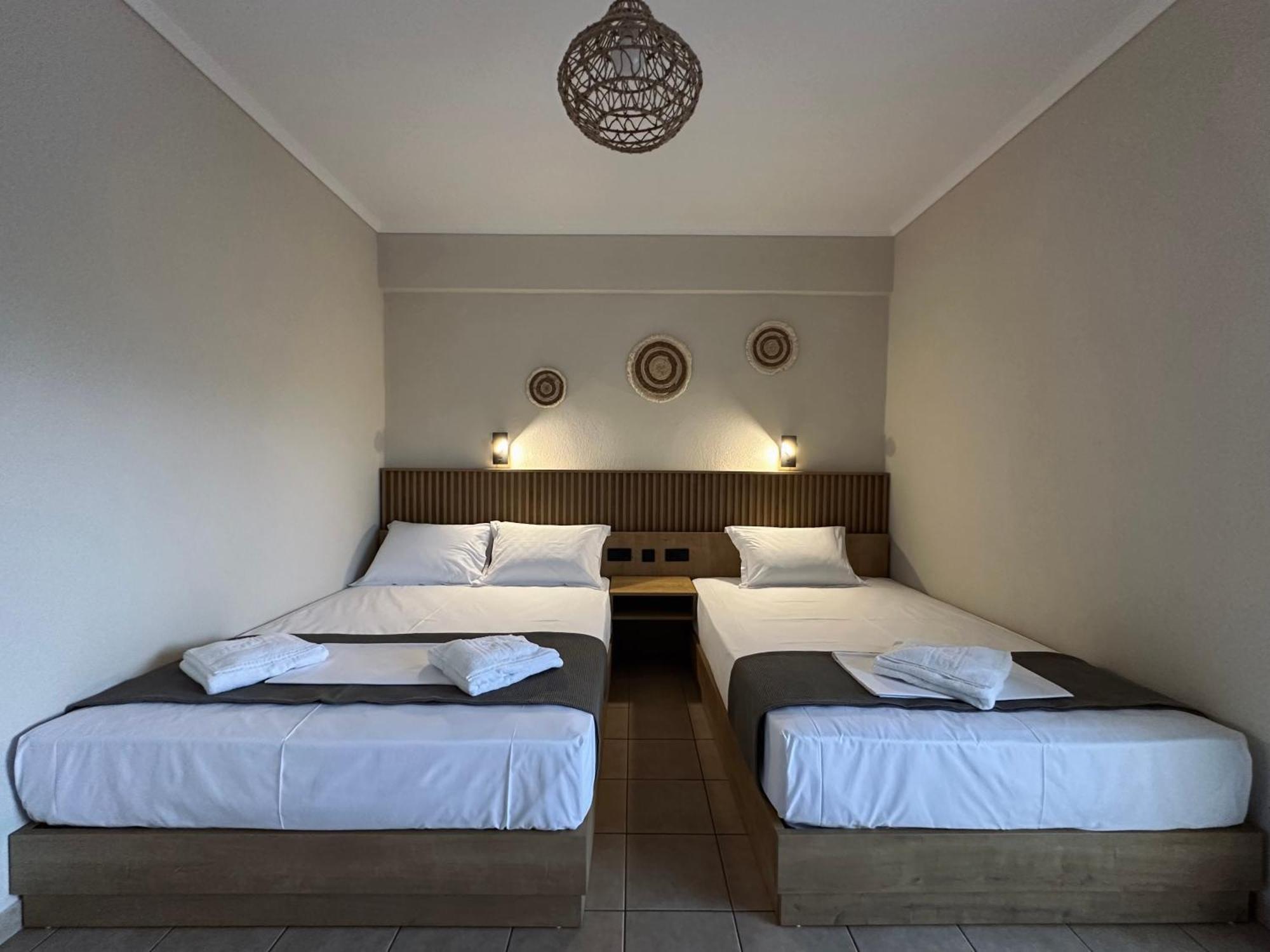 Anna Rooms Nea Vrasna Bagian luar foto