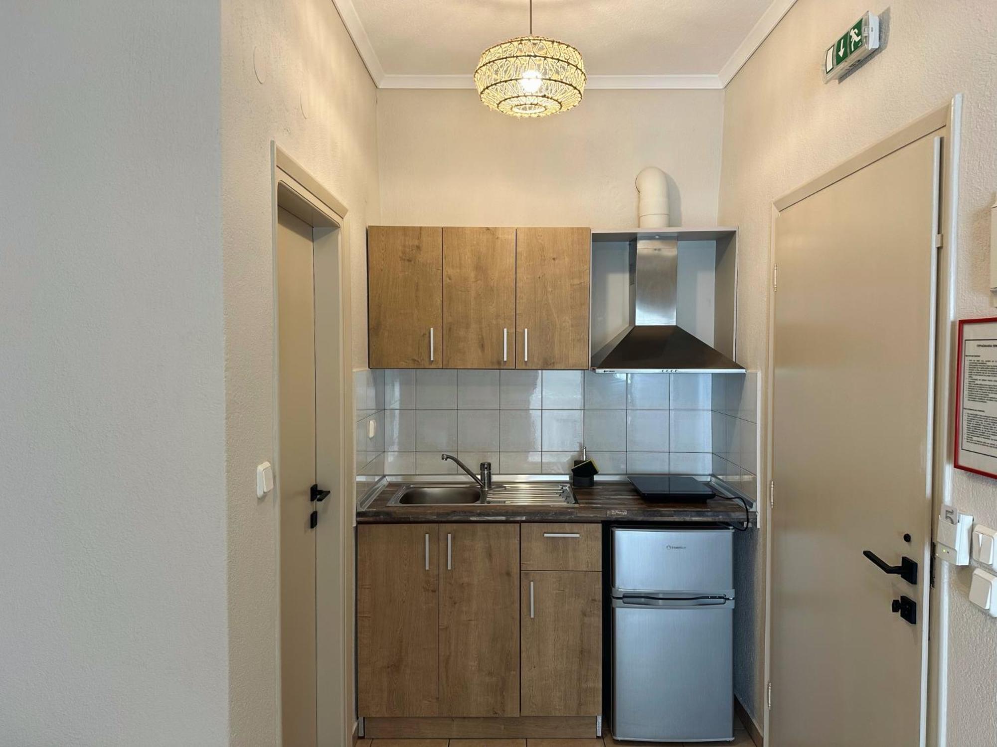 Anna Rooms Nea Vrasna Bagian luar foto