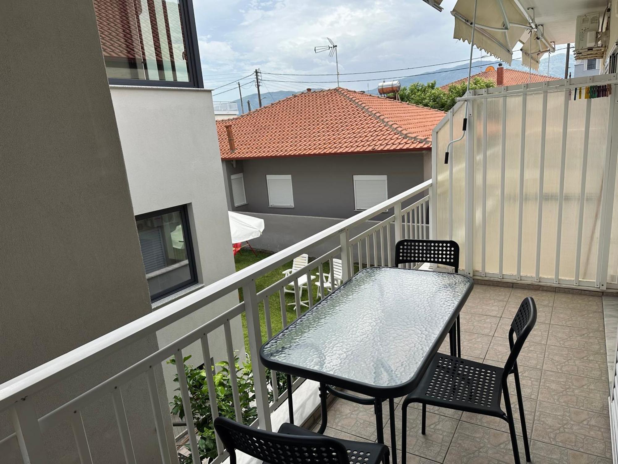 Anna Rooms Nea Vrasna Bagian luar foto