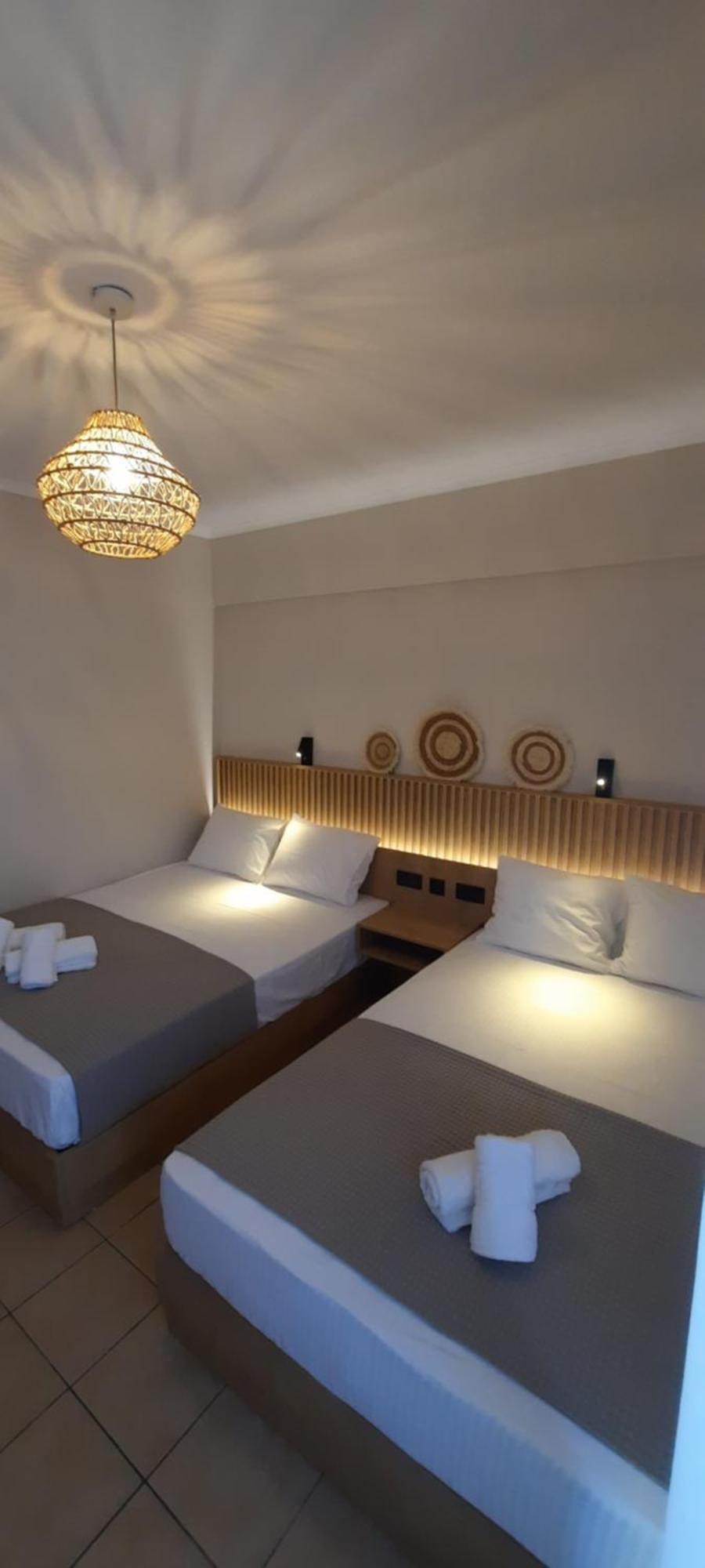Anna Rooms Nea Vrasna Bagian luar foto