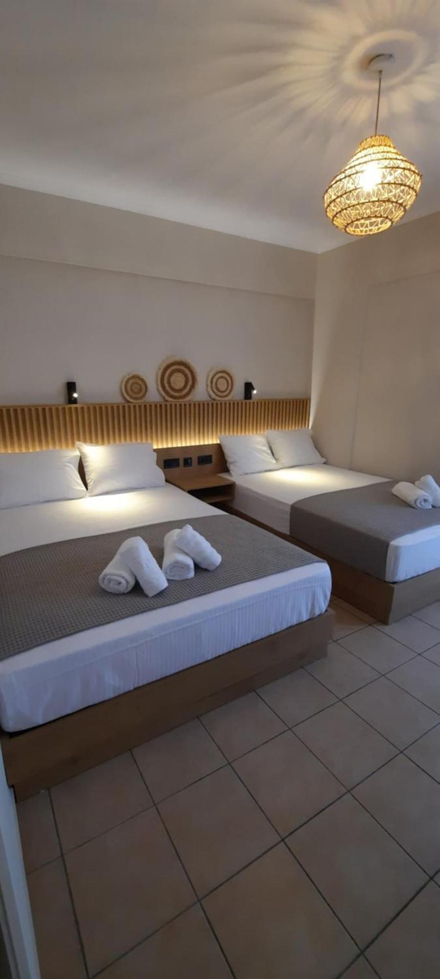 Anna Rooms Nea Vrasna Bagian luar foto