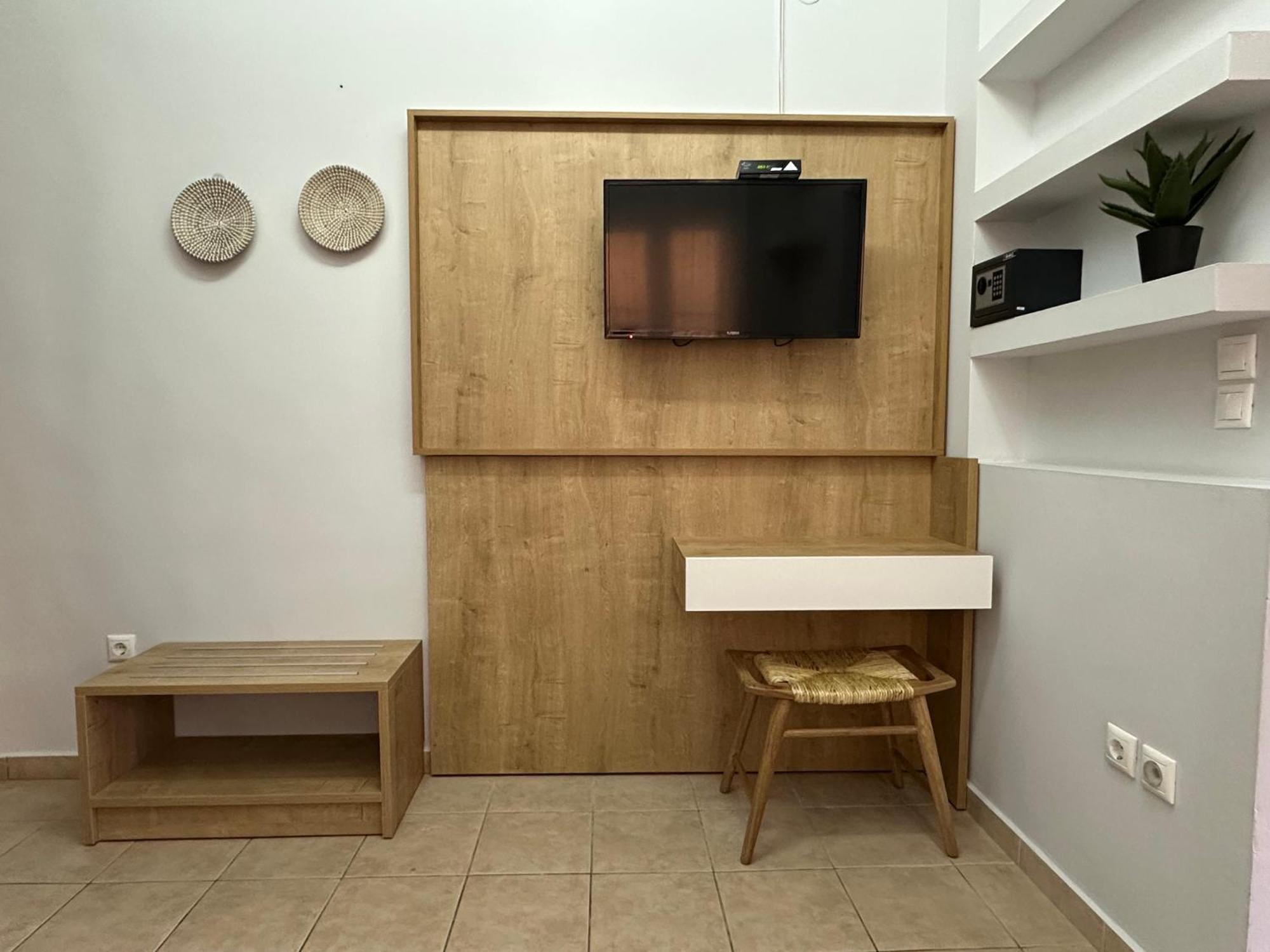 Anna Rooms Nea Vrasna Bagian luar foto